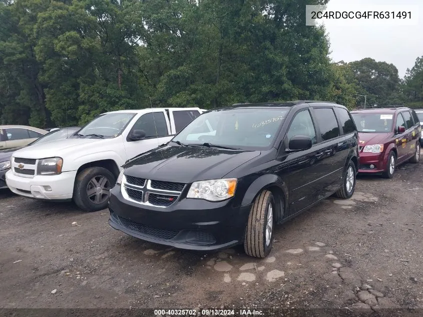 2C4RDGCG4FR631491 2015 Dodge Grand Caravan Sxt