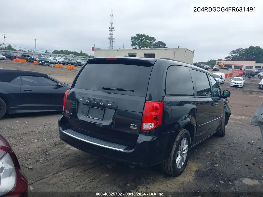 2C4RDGCG4FR631491 2015 Dodge Grand Caravan Sxt