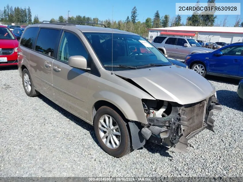 2C4RDGCG1FR630928 2015 Dodge Grand Caravan Sxt