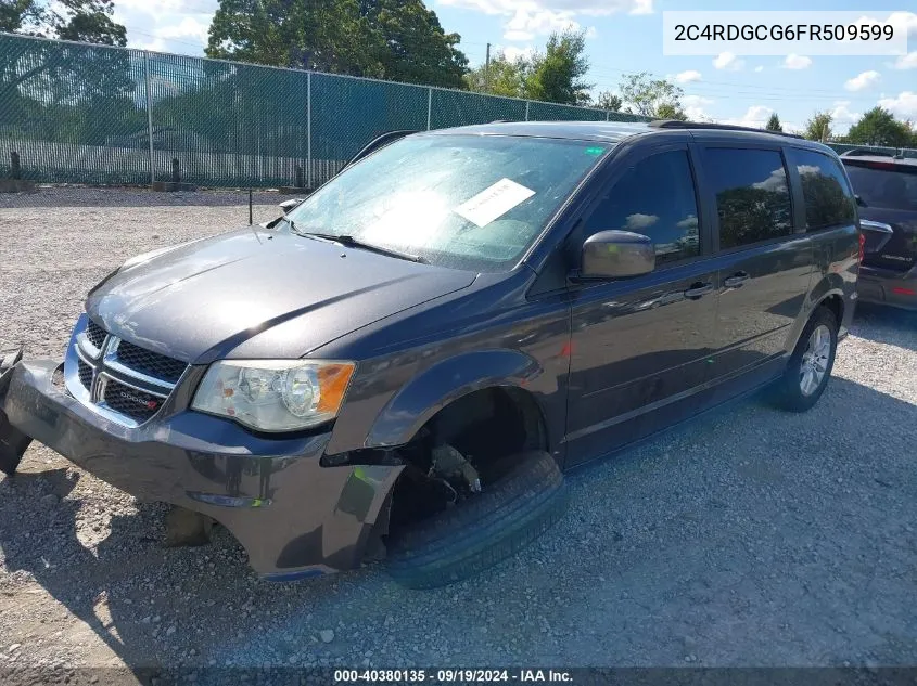 2C4RDGCG6FR509599 2015 Dodge Grand Caravan Sxt