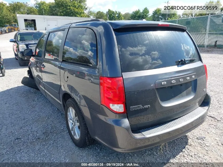 2C4RDGCG6FR509599 2015 Dodge Grand Caravan Sxt