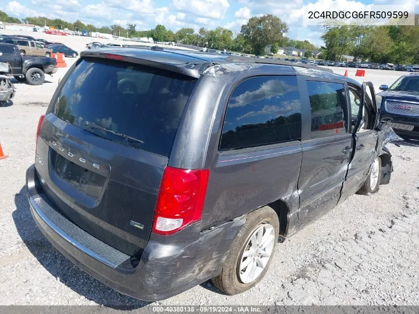 2C4RDGCG6FR509599 2015 Dodge Grand Caravan Sxt