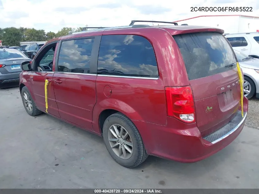 2C4RDGCG6FR685522 2015 Dodge Grand Caravan Sxt Plus