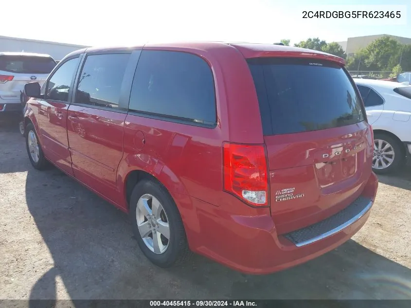 2C4RDGBG5FR623465 2015 Dodge Grand Caravan Se