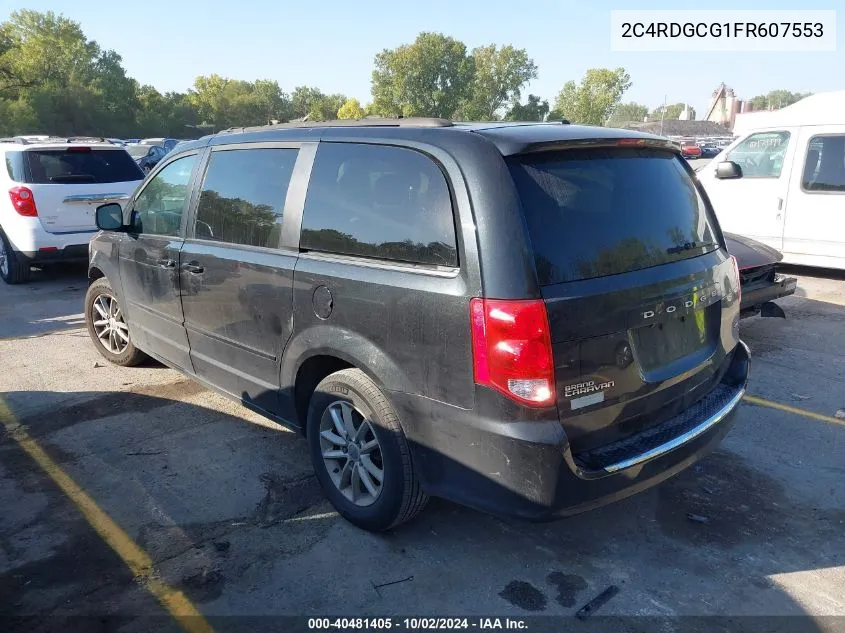 2C4RDGCG1FR607553 2015 Dodge Grand Caravan Sxt