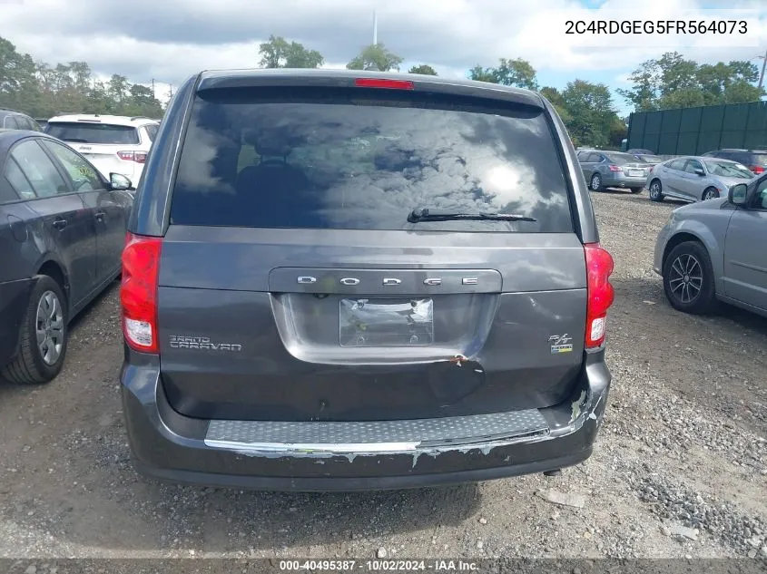 2015 Dodge Grand Caravan R/T VIN: 2C4RDGEG5FR564073 Lot: 40495387