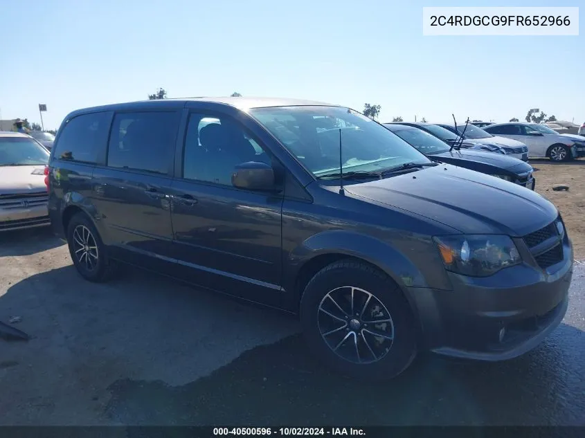 2C4RDGCG9FR652966 2015 Dodge Grand Caravan Sxt Plus