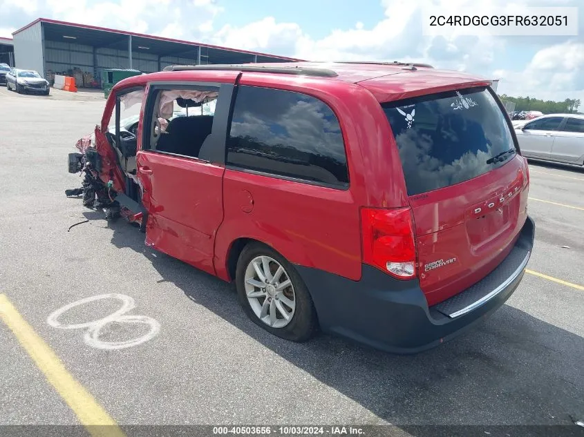 2C4RDGCG3FR632051 2015 Dodge Grand Caravan Sxt