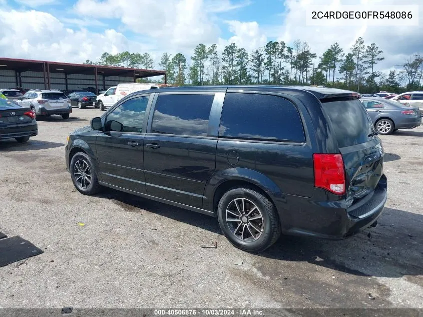 2C4RDGEG0FR548086 2015 Dodge Grand Caravan R/T