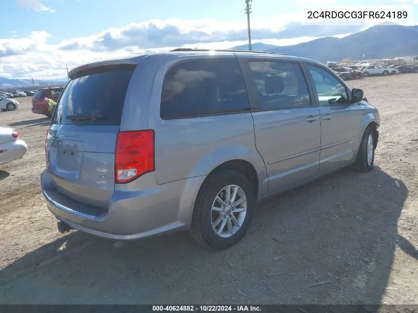 2C4RDGCG3FR624189 2015 Dodge Grand Caravan Sxt