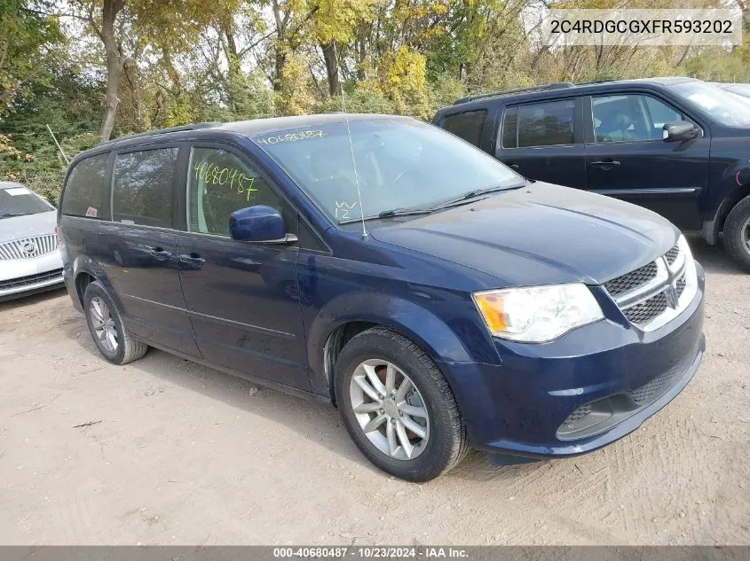 2C4RDGCGXFR593202 2015 Dodge Grand Caravan Sxt