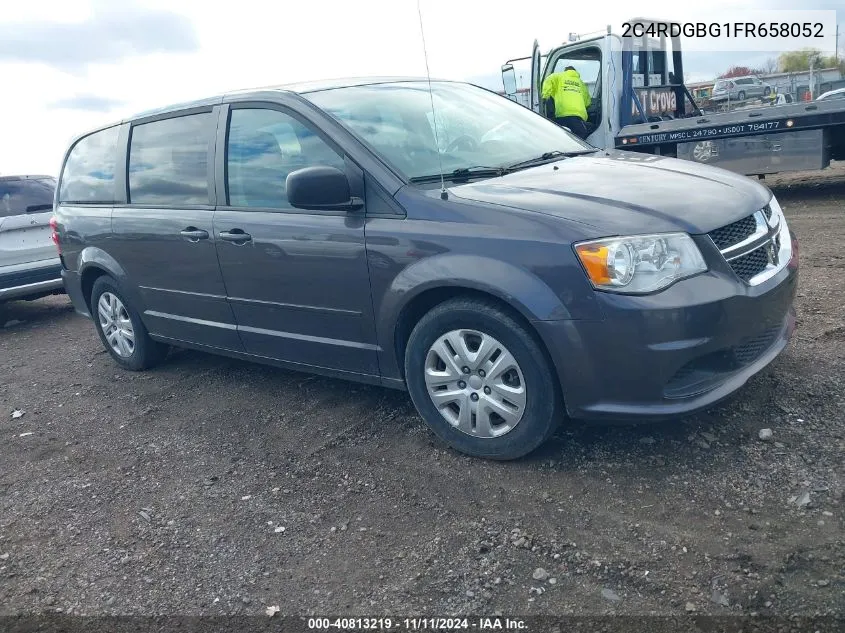 2C4RDGBG1FR658052 2015 Dodge Grand Caravan Se