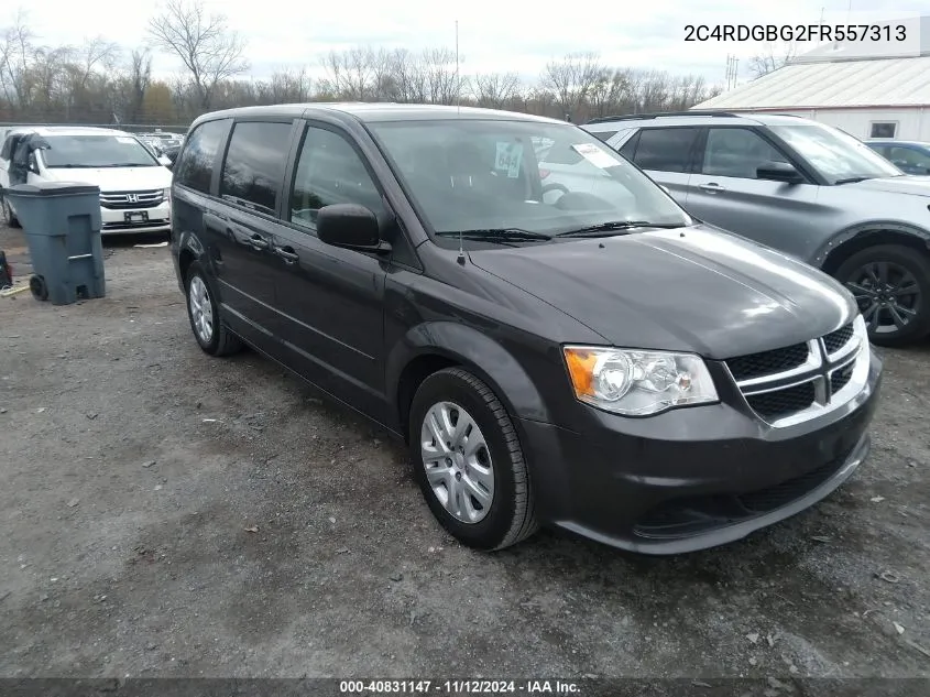 2015 Dodge Grand Caravan Se VIN: 2C4RDGBG2FR557313 Lot: 40831147