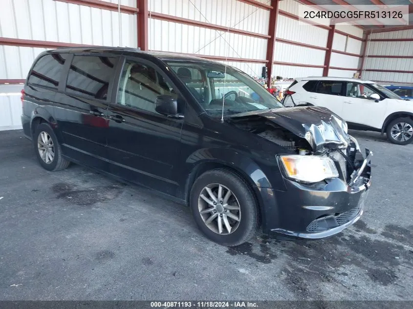 2C4RDGCG5FR513126 2015 Dodge Grand Caravan Sxt