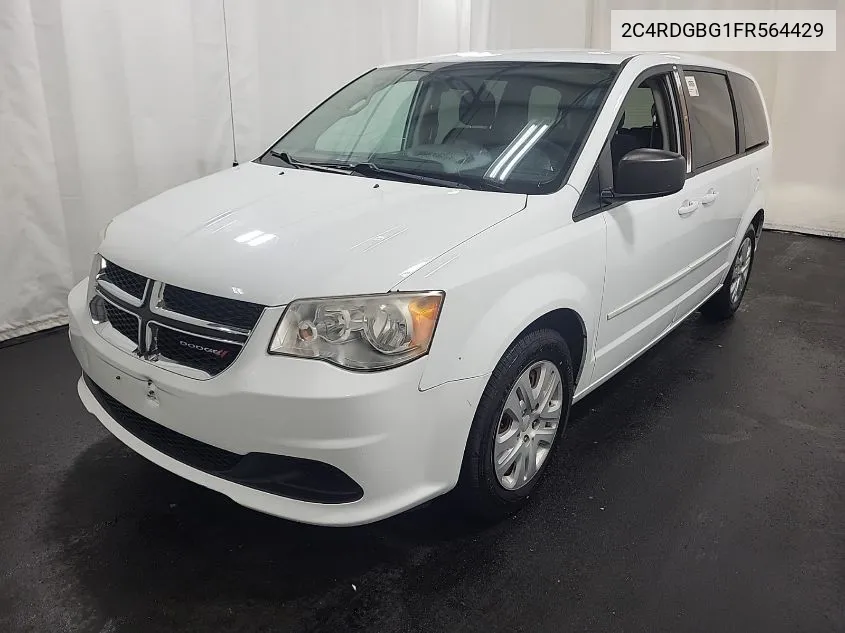 2015 Dodge Grand Caravan Se VIN: 2C4RDGBG1FR564429 Lot: 40894561