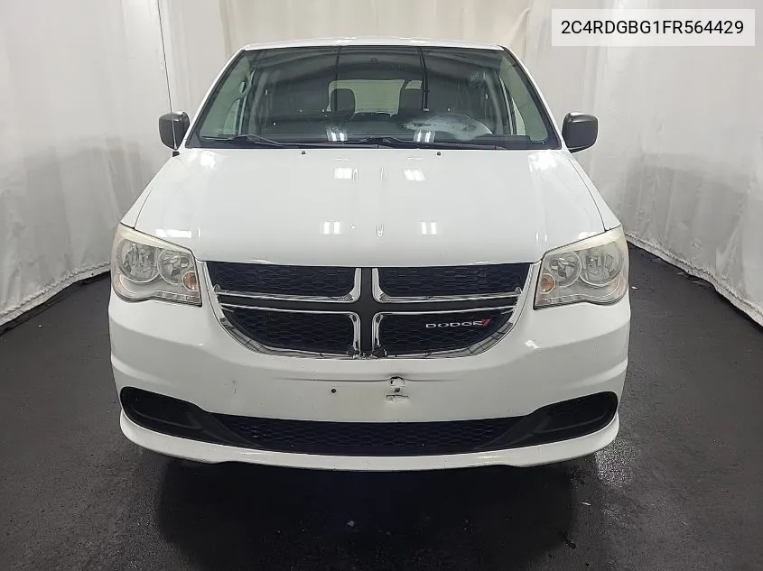 2015 Dodge Grand Caravan Se VIN: 2C4RDGBG1FR564429 Lot: 40894561