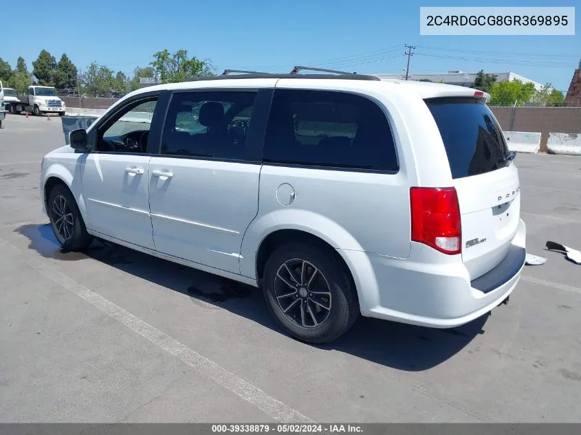 2C4RDGCG8GR369895 2016 Dodge Grand Caravan Sxt