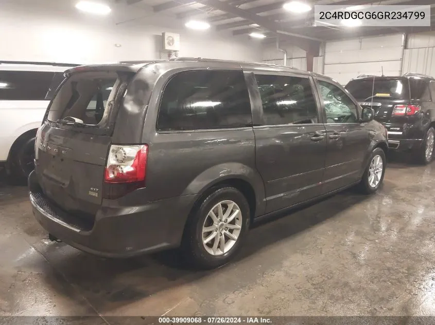 2C4RDGCG6GR234799 2016 Dodge Grand Caravan Sxt