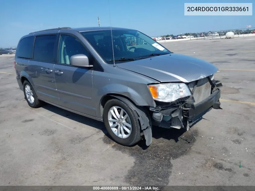 2C4RDGCG1GR333661 2016 Dodge Grand Caravan Sxt