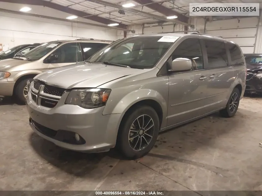 2C4RDGEGXGR115554 2016 Dodge Grand Caravan R/T