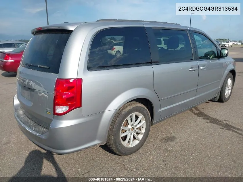 2C4RDGCG4GR313534 2016 Dodge Grand Caravan Sxt