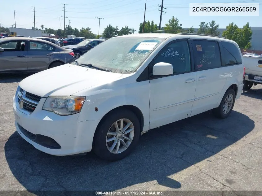 2C4RDGCG6GR266569 2016 Dodge Grand Caravan Sxt