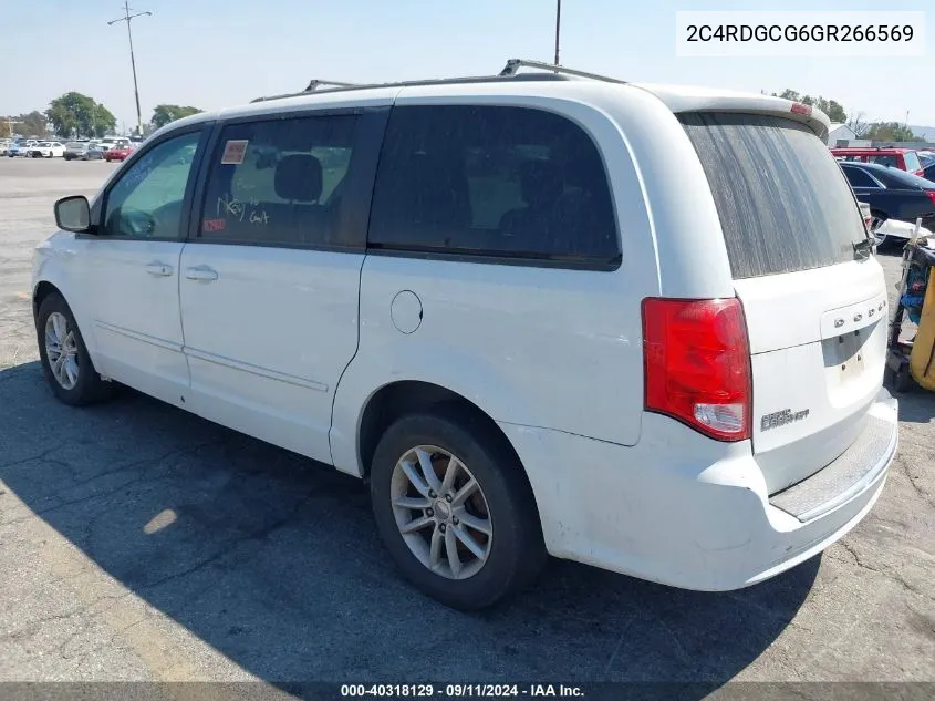 2C4RDGCG6GR266569 2016 Dodge Grand Caravan Sxt