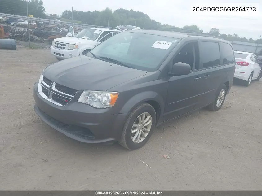 2C4RDGCG6GR264773 2016 Dodge Grand Caravan Sxt