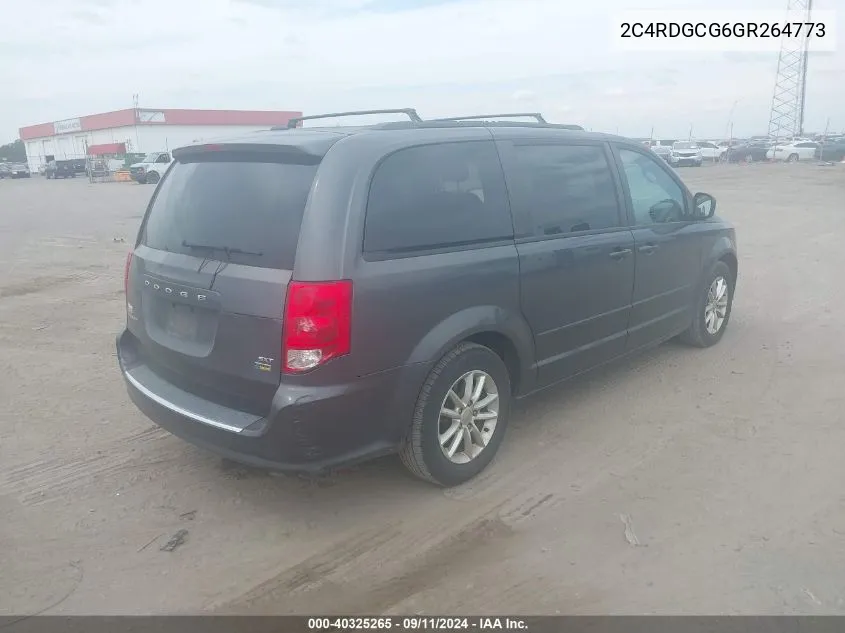 2C4RDGCG6GR264773 2016 Dodge Grand Caravan Sxt