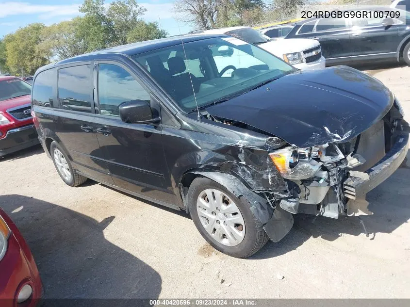 2C4RDGBG9GR100709 2016 Dodge Grand Caravan Se