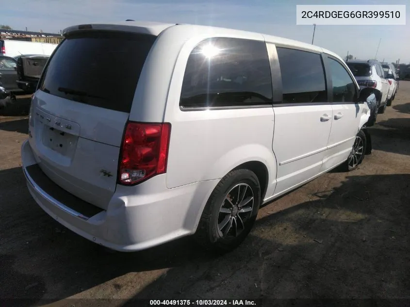 2C4RDGEG6GR399510 2016 Dodge Grand Caravan R/T