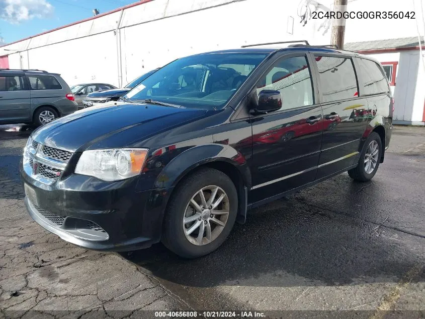 2016 Dodge Grand Caravan Sxt VIN: 2C4RDGCG0GR356042 Lot: 40656808