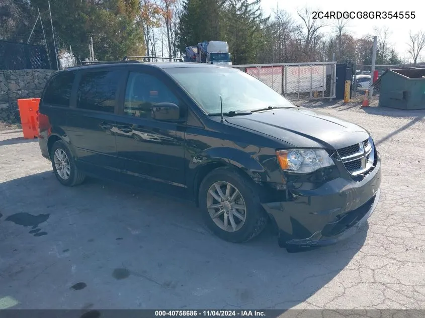 2C4RDGCG8GR354555 2016 Dodge Grand Caravan Sxt