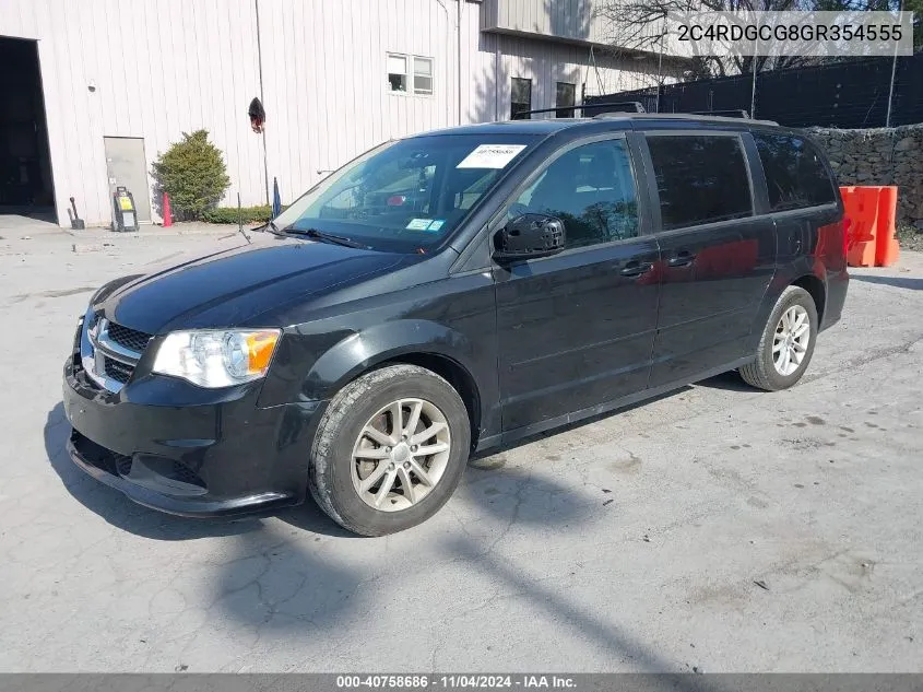 2C4RDGCG8GR354555 2016 Dodge Grand Caravan Sxt