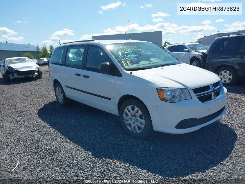 2017 Dodge Grand Caravan Se VIN: 2C4RDGBG1HR873823 Lot: 12065316