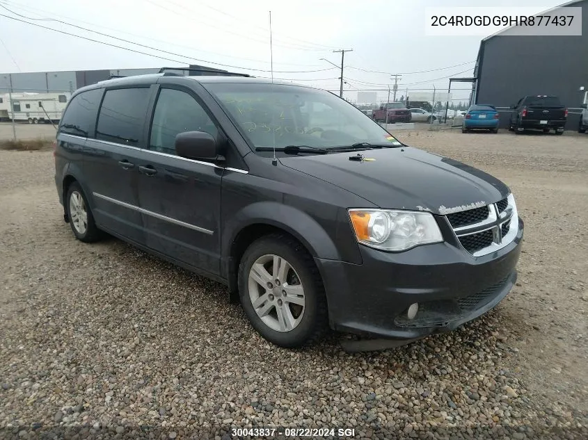 2017 Dodge Grand Caravan Crew VIN: 2C4RDGDG9HR877437 Lot: 30043837