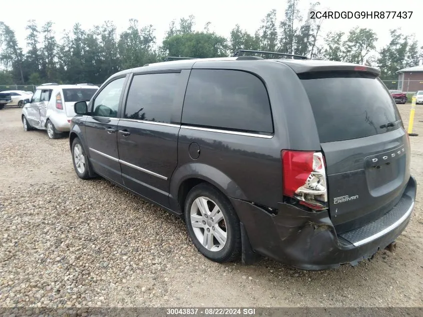 2017 Dodge Grand Caravan Crew VIN: 2C4RDGDG9HR877437 Lot: 30043837