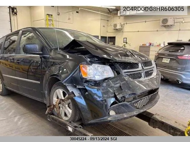 2C4RDGDG8HR606305 2017 Dodge Grand Caravan Crew