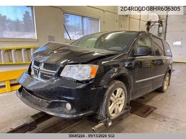 2C4RDGDG8HR606305 2017 Dodge Grand Caravan Crew