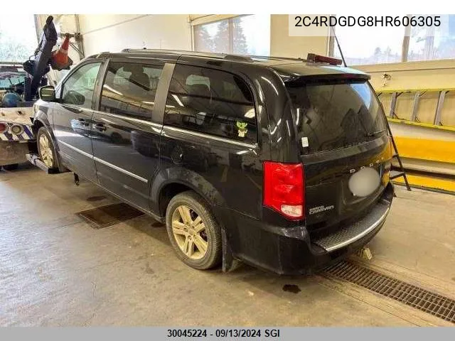 2C4RDGDG8HR606305 2017 Dodge Grand Caravan Crew