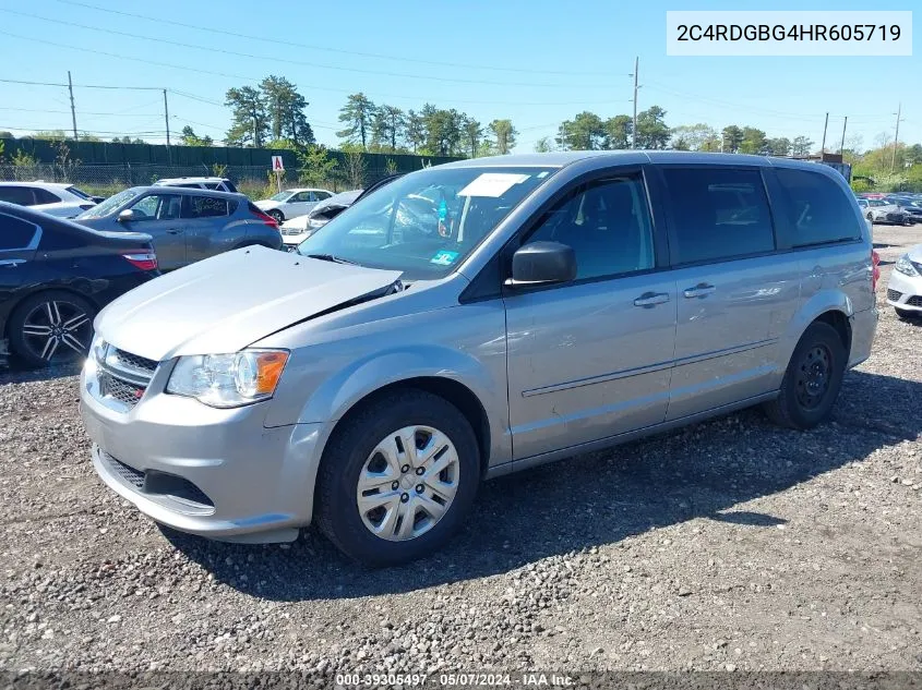 2C4RDGBG4HR605719 2017 Dodge Grand Caravan Se