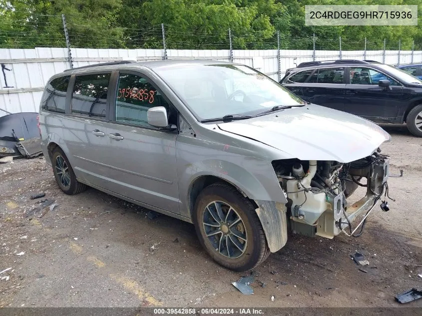 2C4RDGEG9HR715936 2017 Dodge Grand Caravan Gt