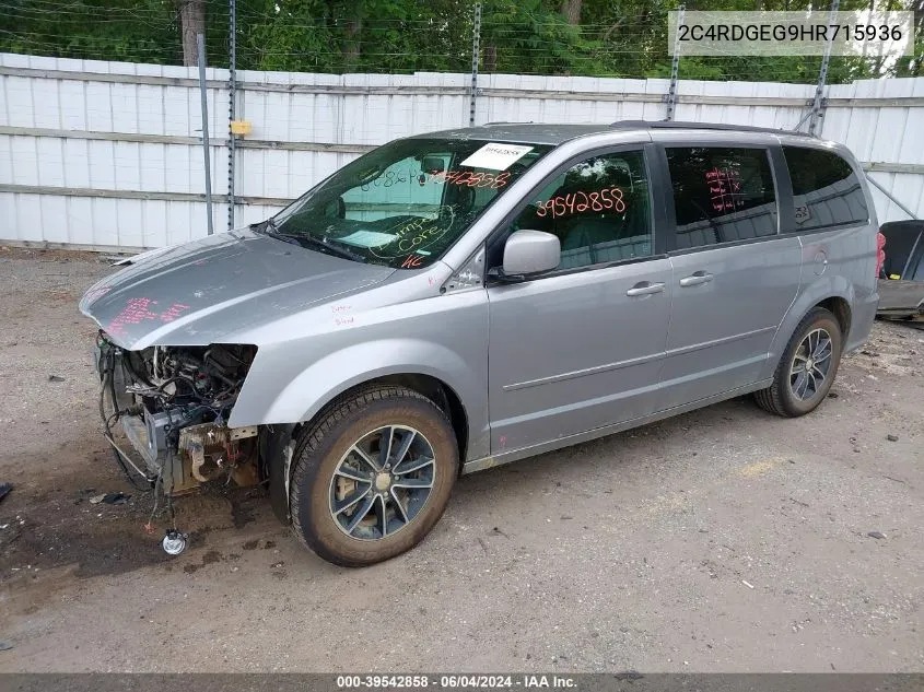 2C4RDGEG9HR715936 2017 Dodge Grand Caravan Gt