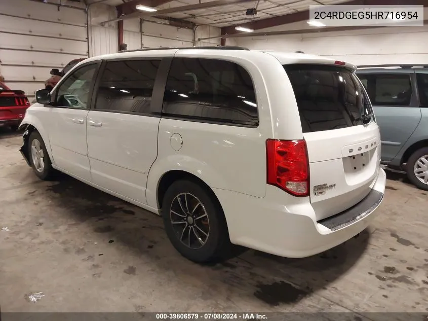 2C4RDGEG5HR716954 2017 Dodge Grand Caravan Gt