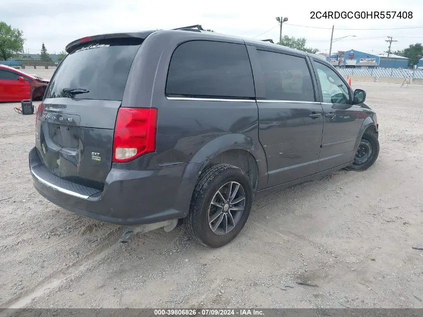 2C4RDGCG0HR557408 2017 Dodge Grand Caravan Sxt