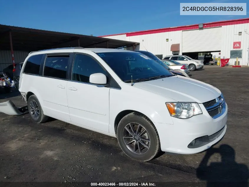 2C4RDGCG5HR828396 2017 Dodge Grand Caravan Sxt