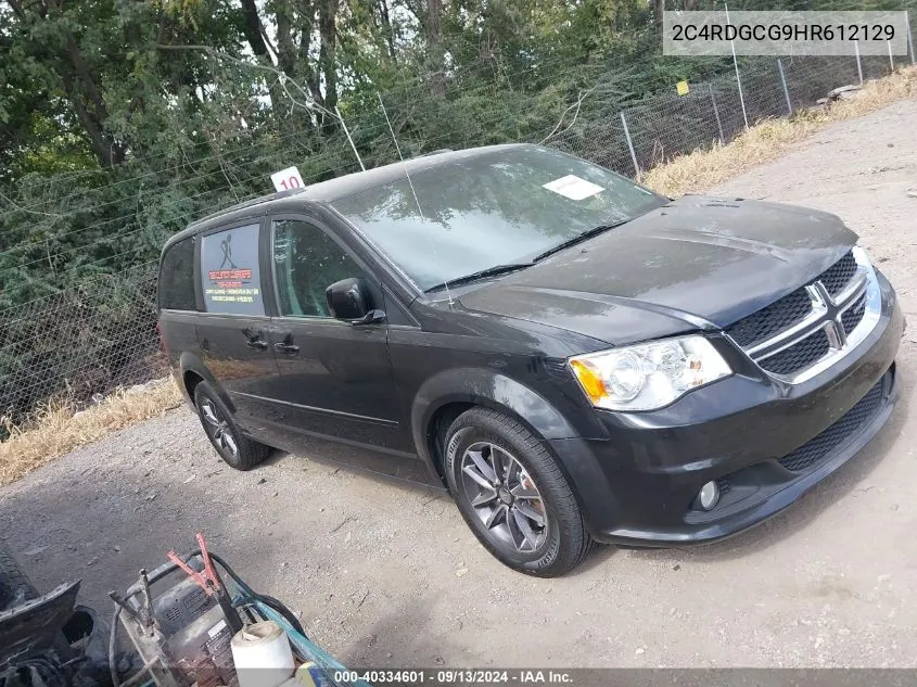 2C4RDGCG9HR612129 2017 Dodge Grand Caravan Sxt