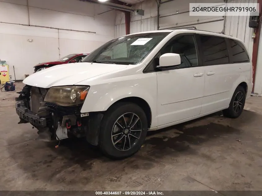 2C4RDGEG6HR791906 2017 Dodge Grand Caravan Gt