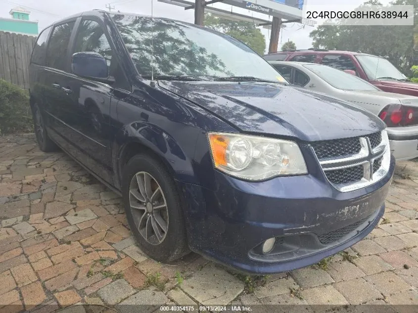 2C4RDGCG8HR638944 2017 Dodge Grand Caravan