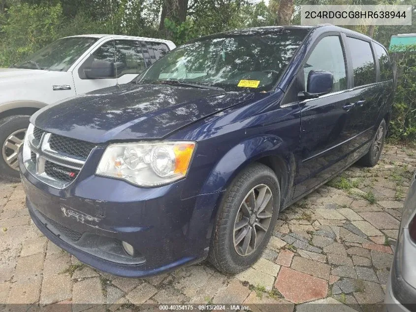 2C4RDGCG8HR638944 2017 Dodge Grand Caravan